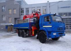 Kanglim KS1256G-II. Камаз 43118 с КМУ , 11 760 куб. см., 6x6