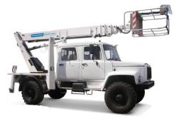 Випо-24. Автогидроподъемник ВИПО-24-01 на шасси ГАЗ-33086 (4х4) 5м. кабина, 24 м.