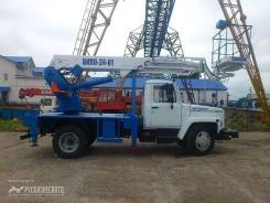 Випо-24. Автогидроподъемник ВИПО-24-01 на шасси ГАЗ-3309 (4х2) 5м. кабина, 24 м.