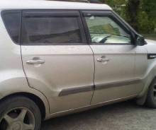 Дверь боковая. Kia Soul
