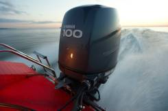 Yamaha. 100,00 л.с., 4х тактный, бензин, нога L (508 мм), Год: 2013 год