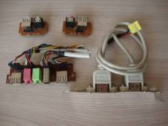 Платы с USB, разъемами б/у