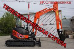 Hitachi ZX50. Экскаватор 2014г. в. Телескопическая стрела! Без Пробега, 2 300 куб. см., 0,22 куб. м.