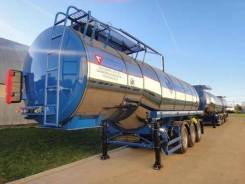 Сеспель SF3B28. Полуприцеп-цистерна SF3B28 (964871, термос 150мм, обшивка нерж-ка), 28,00 куб. м.