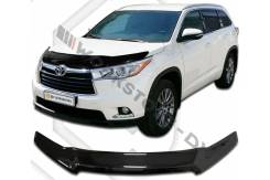 Дефлектор капота. Toyota Highlander, GSU50, GSU55L, ASU50, GVU58, ASU50L, GSU55 Двигатели: 2GRFKS, 2GRFXS, 2GRFE, 2GRFXE, 1ARFE
