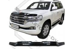 Дефлектор капота. Toyota Land Cruiser, UZJ200W, J200, GRJ200, URJ200, URJ202, UZJ200, VDJ200, URJ202W Двигатели: 1VDFTV, 1URFE, 3URFE, 1GRFE, 2UZFE