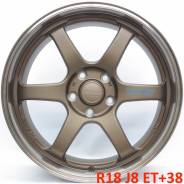 RAYS VOLK RACING TE37 Gravel. 8.0x18, 5x100.00, ET38, ЦО 73,1 мм.