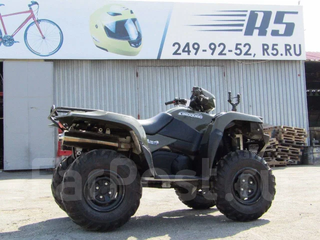 Suzuki Kingquad 750. ��������, ��� ���\���, ��� ������� ����
