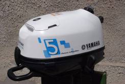 Yamaha. 5,00 л.с., 4х тактный, бензин, нога S (381 мм), Год: 2015 год