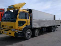 Nissan Diesel. Продается бортовой грузовик 15 тонник кузов 9 метров, 17 000 куб. см., 15 000 кг.