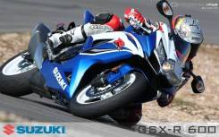 Suzuki GSX-R 600. 600 куб. см., исправен, птс, с пробегом