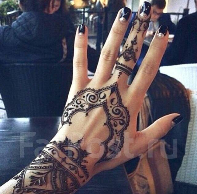 Хна Grand Henna чёрная для бровей и био тату, 60 г