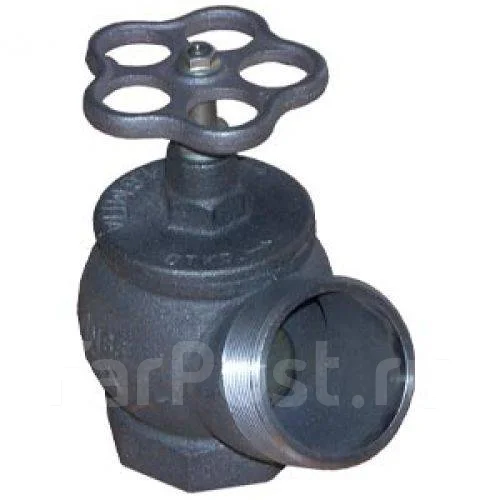 Клапан пожарный кран Ду-50 чугун угловой РПТК-50-2, новый, под заказ ...