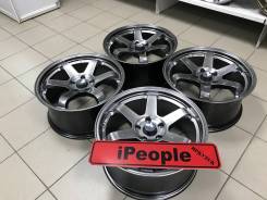 RAYS VOLK RACING TE37. 8.5x18, 5x114.30, ET35, ЦО 73,1 мм.