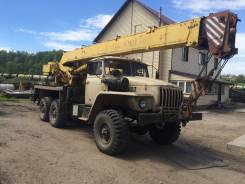Урал 5557. Ивановец Кран 15т кс 35714-1, 11 150 куб. см., 15 000 кг., 14 м.