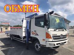 Hino 500. Самогруз- автовышка , 2011 г. в. Эвакуаторные лапы, 10 000 кг., 15 м.