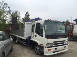 Isuzu Forward. , 2004 гв, кран 3 тонны, гп 7 тонн, 7 800 куб. см., 7 000 кг.