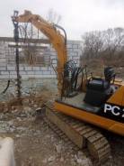 Услуги буровой ( Ямобур) на гусеничном ходу