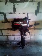 Suzuki. 5,00 л.с., 4х тактный, бензин, нога S (381 мм), Год: 2009 год