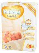 Huggies. 4-7 кг 66 шт