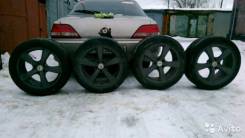 Диски ASW R18 с резиной. 8.0x18 5x114.30 ET30