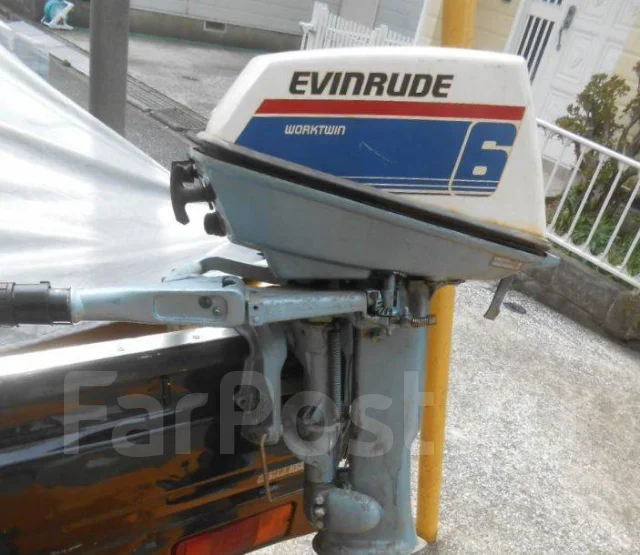 Evinrude. 6��.�., 2-�������, ����������, ���� S (381 ��), 2001 ��� ����