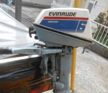 Evinrude. 6,00 л.с., 2х тактный, бензин