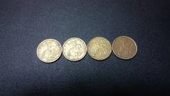 Продам монеты (2) 2003 (2) 1999 (50 коп. ).