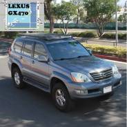 Радиатор охлаждения двигателя. Lexus GX470, UZJ120 Двигатель 2UZFE