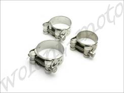 Хомут глушителя DRC 36-39mm D31-32-360 Stainless Exhaust Clamp