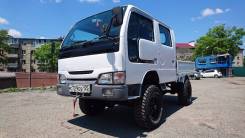Nissan Atlas. На мостах 4х4, 3 200 куб. см., 1 500 кг.