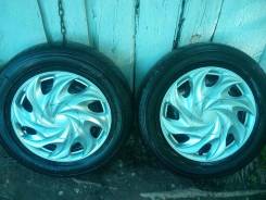 165/70R13+колпаки. x13 4x100.00