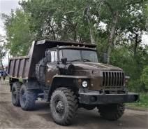 Урал. Самосвал , 11 148 куб. см., 12 000 кг.