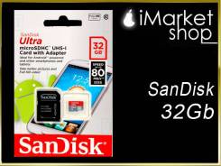 MicroSDHC. 32 Гб