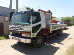 Mitsubishi Fuso Fighter HX. Продам грузовик с манипулятором Mitsubishi FUSO, 8 200 куб. см., 5 000 кг.