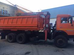 Камаз 452801. Камаз самосвал с манипулятором, 11 760 куб. см., 10 000 кг.