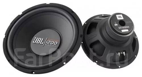 Сабвуферный динамик 12" JBL GT-X1200 1200wat, коаксиальные, 30,5 x 30,5 ...