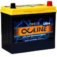Alphaline. 55 А.ч., левое крепление, производство Корея