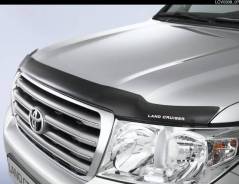 Дефлектор капота. Toyota Land Cruiser, UZJ200W, GRJ200, URJ200, URJ202, UZJ200, VDJ200, URJ202W Двигатели: 1VDFTV, 1URFE, 3URFE, 1GRFE, 2UZFE. Под зак...