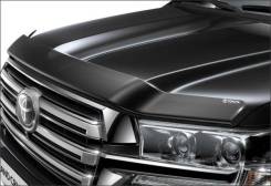 Дефлектор капота. Toyota Land Cruiser, UZJ200W, GRJ200, URJ200, URJ202, UZJ200, VDJ200, URJ202W Двигатели: 1VDFTV, 1URFE, 3URFE, 1GRFE, 2UZFE. Под зак...