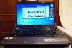 Acer Aspire 5739G. 15.6", 2,2����, ��� 4 ��, ���� 320���, WiFi, Bluetooth, ����������� �� 1��. ����