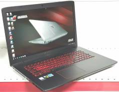 Asus. 17.3", 2,6 ГГц, ОЗУ 8192 МБ и больше, диск 1 128 Гб, WiFi, Bluetooth, аккумулятор на 3 ч.