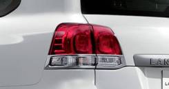 Накладка на стоп-сигнал. Toyota Land Cruiser, UZJ200W, GRJ200, URJ200, URJ202, UZJ200, VDJ200, URJ202W Двигатели: 1VDFTV, 1URFE, 3URFE, 1GRFE, 2UZFE....