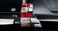 Накладка на стоп-сигнал. Toyota Land Cruiser Prado, GDJ150W, GDJ151W, TRJ150, KDJ150L, GRJ150W, GRJ151W, TRJ150W, GDJ150L, GRJ151, GRJ150, GRJ150L Дви...