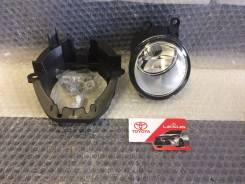 Фара противотуманная. Toyota: Corolla Verso, Yaris, Corolla Rumion, RAV4, Noah, Matrix, Coaster, Vitz, Ractis, Highlander, Sai, Avensis, iQ, bB, Previ...