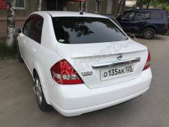 Спойлер. Nissan Tiida Latio