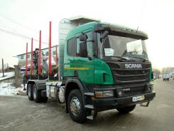 Scania. Продам Лесовоз P440 CB6x4EHZ с гидроманипулятором 2017, 9 000 куб. см. Под заказ