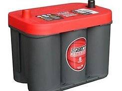 Optima. 50 А.ч., левое крепление, производство США