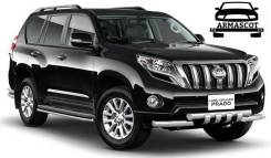 Защита бампера. Toyota Land Cruiser Prado