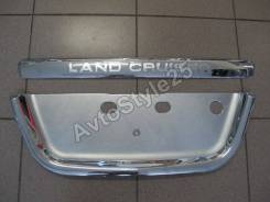 Накладка на дверь багажника. Toyota Land Cruiser